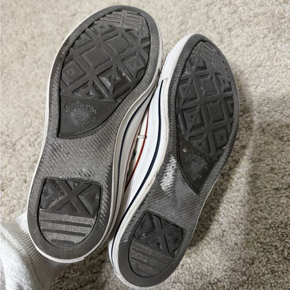 7 1/2 Women’s Converse CT Shoreline Slip Shoes - White - Box
